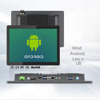 PC industriel Android haute performance 21,5 pouces, boîtier en aluminium étanche IP65, écran tactile 10 points, résolution 1280x800, RK3588