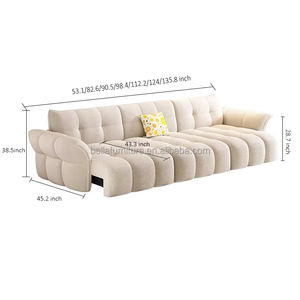 Ghế <span class=keywords><strong>sofa</strong></span> giường gấp gọn bằng gỗ, có thể thu vào điện, không cần tường, đa năng cho phòng khách - Product Image 6