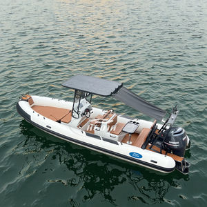 Новый дизайн, 700 глубокая V 23ft, подлодочная глубокая V, роскошная скоростная сварная алюминиевая яхта, морская рыбацкая лодка - Product Image 1