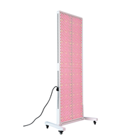 Panneau de luminothérapie rouge, thérapie photonique, appareil de luminothérapie LED infrarouge 8 canaux pour les soins de la peau et la beauté, panneau de lumière rouge