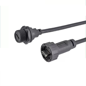 Waterproof <b>USB</b> Type C Female Panel Mount Connector 2 Pin <b>Usb</b> c Female Connector <b>Cable</b> - Product Image 2