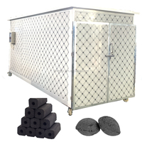 BBQ narguilé Shisha coquille de noix de coco séchoir Machine charbon de bois Briquette four de séchage pour la transformation des aliments pompe à noyau PLC roulement moteur
