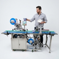 Machine d'étiquetage automatique à fonctionnement facile pour surfaces planes et étiqueteuses de bas de gamme