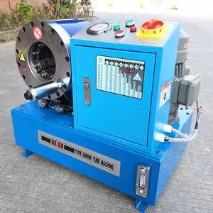 Machine de sertissage et de pressage de flexibles hydrauliques HongWang DX68/DX69, fabricant professionnel, 1/4-2'', 220V/380V, bleue - Product Image 3