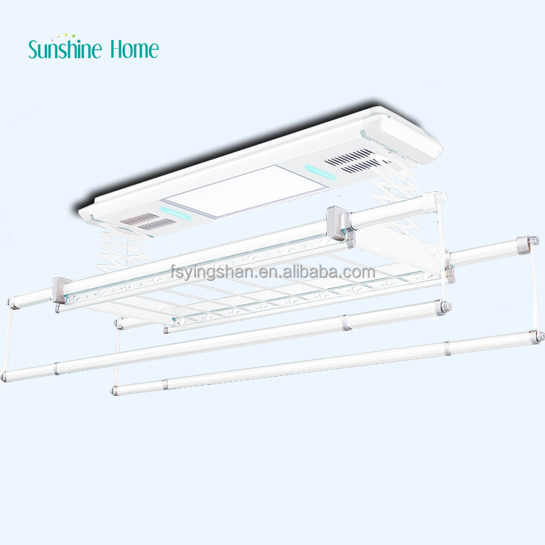 Korea Lifting Laundry Clothes Drying Rack Smart Adjustable