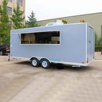 Camion de vente ambulante de crème glacée Chammp avec cuisine complète en acier inoxydable