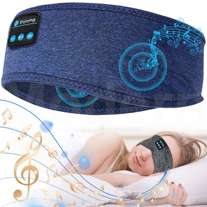 Ngủ Mặt Nạ Mắt 2 Trong 1 Headband Tai Nghe Không Dây Được Xây Dựng Trong Siêu Mỏng HD Stereo Loa Thích Hợp Cho Thể Thao Và Giấc Ngủ - Product Image 1