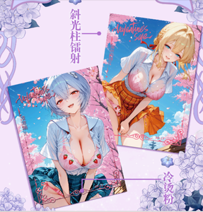 Cartes à collectionner YS tendance sur le thème des déesses, cartes à jouer <span class=keywords><strong>Mitao</strong></span> imprimées avec des motifs d'anime exquis, jeux de société de table, passe-temps - Product Image 4