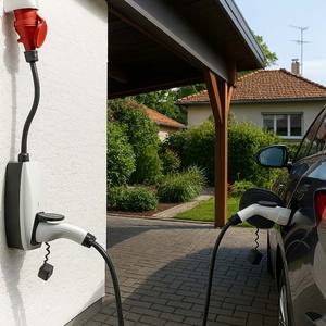 EVwallbox 3 Phase Home 16a 11kw Wallbox <b>Car</b> Charger Ev Station for FE-AM3-16P3mini Ev Charger Station EVwallbox 3 Phase - Product Image 4