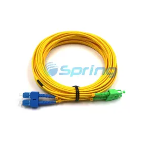 Fiber Telecom Optical Jumper SC APC UPC Patch cord montaje