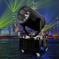 Projecteur rotatif automatique 5000W, canon spatial, éclairage paysager pour hôtels, toits, places publiques et zones touristiques, lumière laser haute puissance
