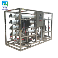 Système d'osmose inverse industriel de 10 000 litres par heure, pompe en acier inoxydable, filtration, usine de production d'eau potable