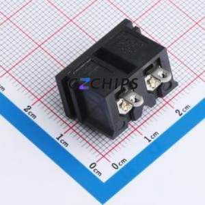 RT-C08-M2-BJ AC Power Connector Through hole Component (THT) Connector IEC 320-C8 1 2 Panel Mount - Product Image 2
