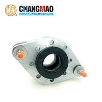 Raccord de tuyau ovale à bride diamantée en acier inoxydable 304/316 + EPDM, joint d'expansion flexible en caoutchouc, amortisseur anti-chute et antichoc pour