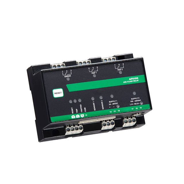 Best-Selling Arc Flash Protection Relay With Arc Flash Sensor and Arc Fault Detection Via RS485 Ethernet Connectivity