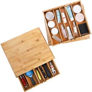 Four Directions Bamboo <b>Coffee</b> <b>Pod</b> Storage <b>Drawer</b> Desktop Organizer With Pull Out Design <b>For</b> Tea Bags And <b>Coffee</b> Capsules - Product Image 4