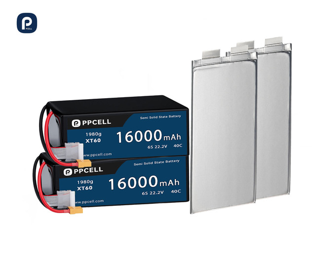 Lipo Cell 3.7v 39.5Ah Drone Lithium Battery 375Wh/kg Rechargeable Battery for RC/FPV/Agricultural UAV