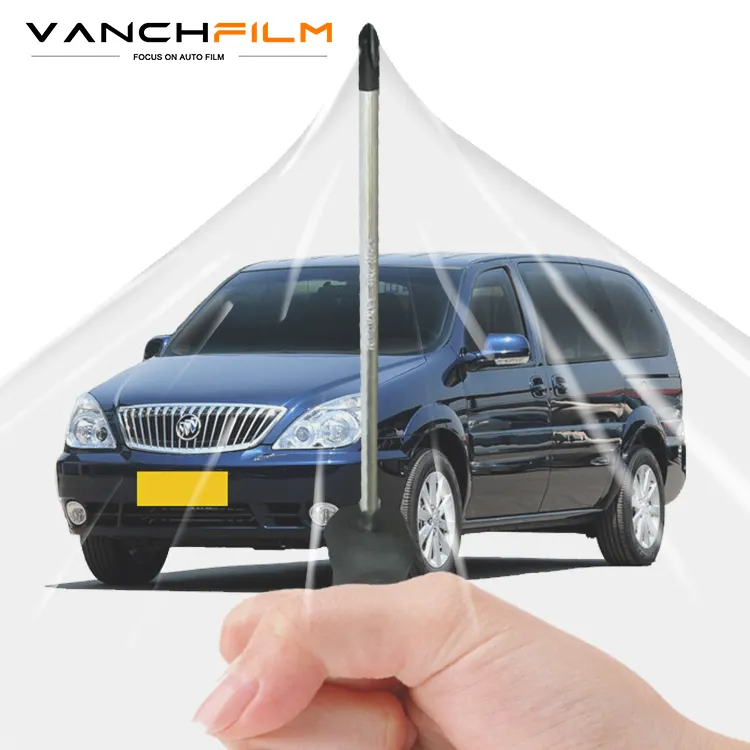 VANCHFILM Wholesale 7.5Mil 1.52*15m Anti Gravel Scratch TPU Car Paint Protection Film Heat Self Healing Car PPF Matte PPF Film