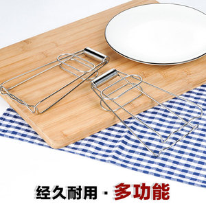 Pinza para Platos de Acero Inoxidable, Extra Gruesa, Aislante del Calor, Utensilio de Cocina Multifuncional Antideslizante - Product Image 2