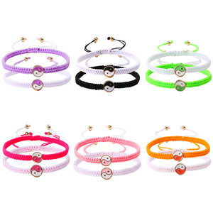 Tai Chi Bagua <b>Bracelet</b> Woven <b>Rope</b> Adjustable Unisex Jewelry Gift For Valentine's Day - Product Image 4