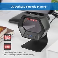 NETUM D-8600 otomatik barkod okuyucu platformu tarama PDF417 kimlik kartı, kütüphane perakende mağazası için sürücü lisansı