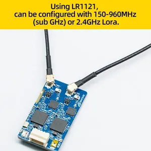 Récepteur Gemini double bande BAYCK 900 MHz 2,4 GHz 915 MHz ELRS ExpressLRS RX TCXO FPV Racing Longue portée Drone à aile fixe Métal - Product Image 6