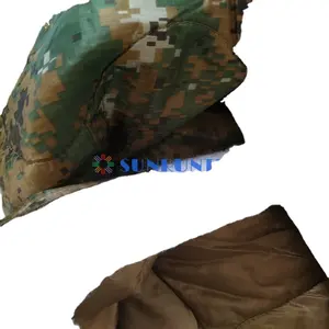 Hoge kwaliteit verschillende kleur zachte hand gevoel nylon camouflage quilt stof