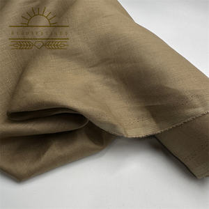 Tissu en lin français 100% pour vêtements <span class=keywords><strong>Lot</strong></span> de stock tissu en lin tissé Delave lavé pur - Product Image 6