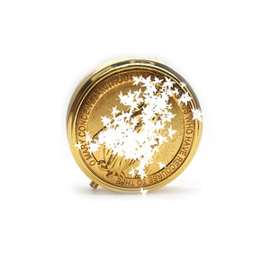 Caja de joyería metálica con espejo, set de regalo de rosario benedictino para hombres y mujeres, caja de regalo artesanal hecha a mano. - Product Image 5
