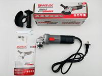 Meuleuse d'angle haute puissance BWINX 850W, tout-en-un pour la découpe, le meulage, l'élimination de la rouille, le polissage, sûre, durable, 115 mm