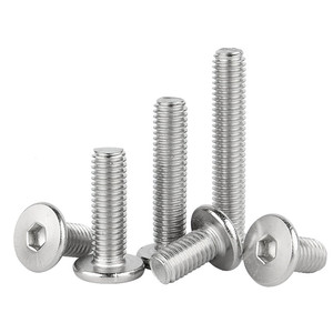 Tornillos de Cabeza Hexagonal Ultra Delgada y Plana de Acero Inoxidable 304, M2, M2.5, M3, M4, M5, M6, para Computadora y Automóvil - Product Image 1