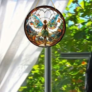 1 الكلاسيكية الاكريليك السحر الغابات الجنية الماسك اليد المصنوعة الكريستال شنقا حلم - Product Image 3