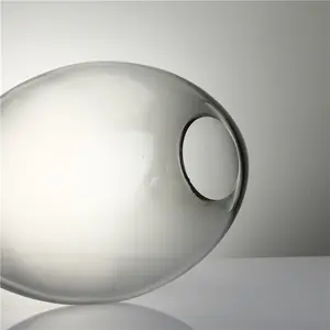 Grijs Glas Bal Lampenkap Ronde Glazen Plafond Licht Covers Vervanging Glas Globe Voor Lamp