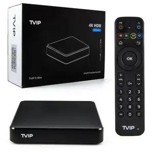 TVIP 705 605 4K with Dual wifi s-box IPTV 4K tvip705 Android 11 Multimedia iptv Streamer tv box sweden italy arabic