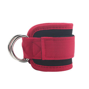 Correas de Tobillo Ajustables <span class=keywords><strong>con</strong></span> Doble Anilla en D y Acolchado Personalizado <span class=keywords><strong>con</strong></span> Logotipo, para Gimnasio, Entrenamiento, Fitness, Máquinas de Cable, Función de Protección - Product Image 5