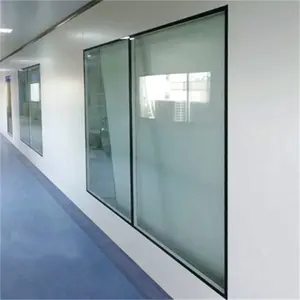 Взрывостойкие окна для чистых помещений с двойным остеклением