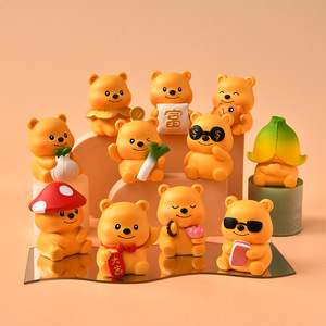 Butter Bear Figurine Resin Collectible Desktop Decoration Gift For Home Office Youth 15 35 Years Old - Product Image 1
