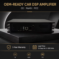 Amplificateur de puissance pour voiture OEM 60W*6 avec DSP Android de classe AB, Bluetooth pour système Android, directement de l'usine