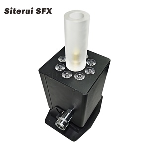 Colonne de fumée <span class=keywords><strong>CO2</strong></span> LED RGBW SITERUI SFX à effets de scène, contrôle DMX512, hauteur de pulvérisation 8-10m, puissance élevée pour discothèques, DJ, clubs et soirées - Product Image 5