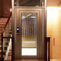 Petit ascenseur hydraulique pour maison, 4-5 personnes, ascenseur pour escalier domestique