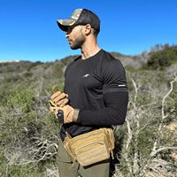 Vente en gros de sac banane tactique multifonctionnel pour l'extérieur sac de transport dissimulé sac de taille tactique camouflage