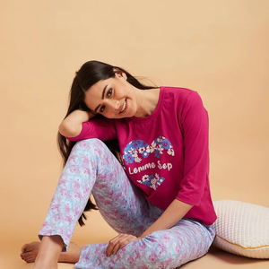 Ensemble de pyjamas de luxe pour femmes | Fabrication professionnelle de vêtements d'intérieur à col deux pièces à bon prix - Product Image 1