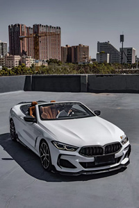 Kit carrosserie en fibre de carbone sèche pour BMW Série 8 G14 G15 G16 840i 850 SQ : Lame avant, diffuseur, spoiler, capot en fibre de carbone - Product Image 2