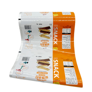 Emballage flexible pour en-cas, <span class=keywords><strong>film</strong></span> <span class=keywords><strong>étirable</strong></span> souple laminé BOPP/CPP de qualité <span class=keywords><strong>alimentaire</strong></span> pour sandwichs, bonbons, chocolat, logo personnalisé - Product Image 3