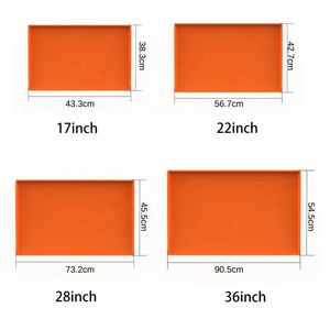 Tapis de cuisson en silicone antiadhésif, résistant à la chaleur, réutilisable, sans BPA, pour barbecue extérieur et four - Product Image 2