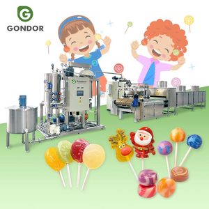 Wapping Dice De Robotic Arm Press Handmade Maxed Marshmallow Flat Round Lollipop <b>Machine</b> Candy Ball Make In - Product Image 1