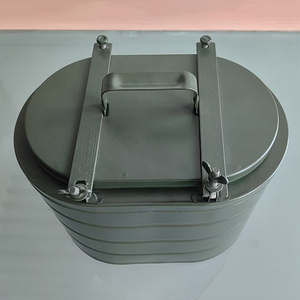 Lonchera Térmica de Doble Capa de Acero Inoxidable DF22, Contenedor de Alimentos Portátil para Entrenamiento al Aire Libre, Caja Bento - Product Image 4