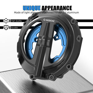 Nicecnc ฝาครอบคลัทช์อลูมิเนียมใสใสสำหรับ <span class=keywords><strong>BMW</strong></span> S1000RR 2019-2024 S1000XR <span class=keywords><strong>M1000RR</strong></span> <span class=keywords><strong>2021</strong></span> 2022 2023 2024 - Product Image 2