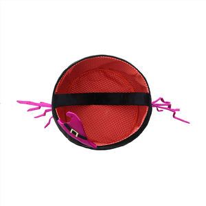 En gros Personnalisé Mignon Halloween Soyeux <span class=keywords><strong>Araignée</strong></span> Trick Or Treat Panier Noir Halloween Bonbons Paniers - Product Image 6