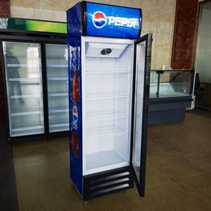 Réfrigérateur vertical à air commercial à température unique de 300 l avec porte en verre, congélateur pour boissons et bières de supermarché - Product Image 6